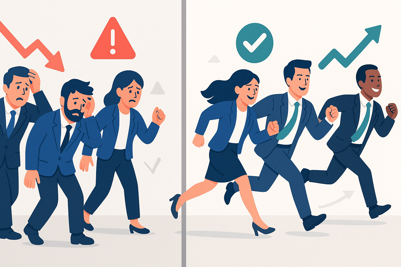 Consultants in a race